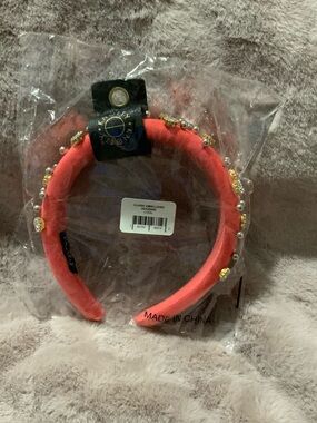 Classic Embellished Coral Headband